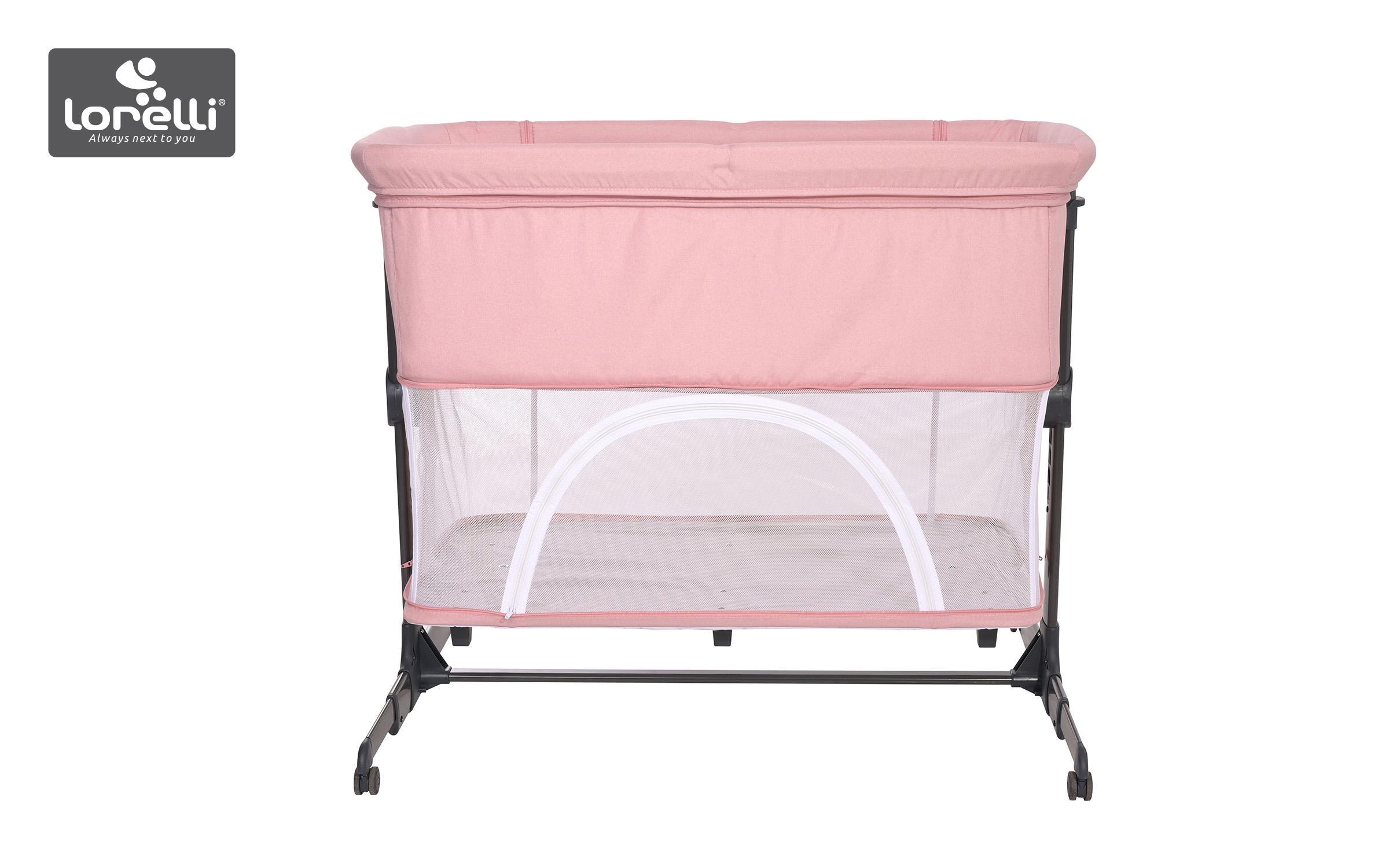 Patut pliant Milano 2 in 1, roz  4
